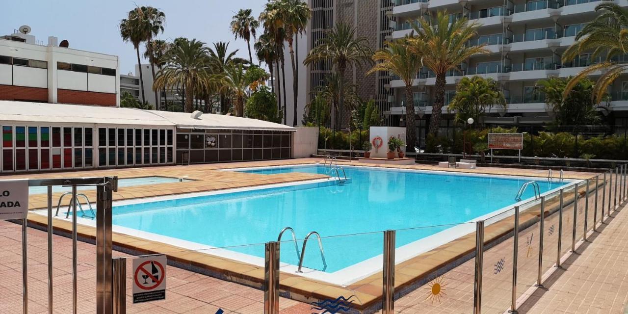 Top-Apartment, 4 Og, Seitlicher Meerblick, Mit 1 Schlafzimmer Im Herzen Von Playa Del Ingles , Gran Canaria 外观 照片