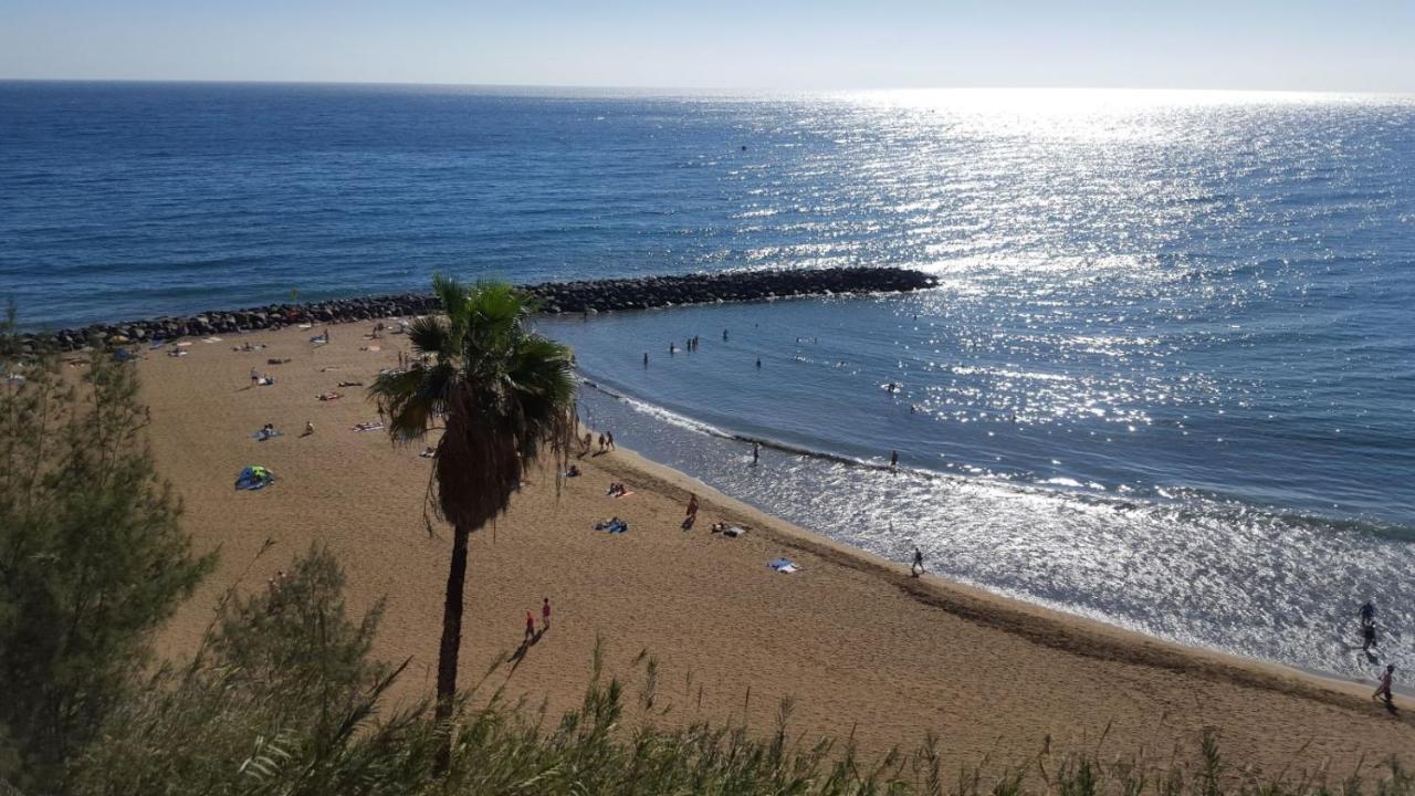 Top-Apartment, 4 Og, Seitlicher Meerblick, Mit 1 Schlafzimmer Im Herzen Von Playa Del Ingles , Gran Canaria 外观 照片