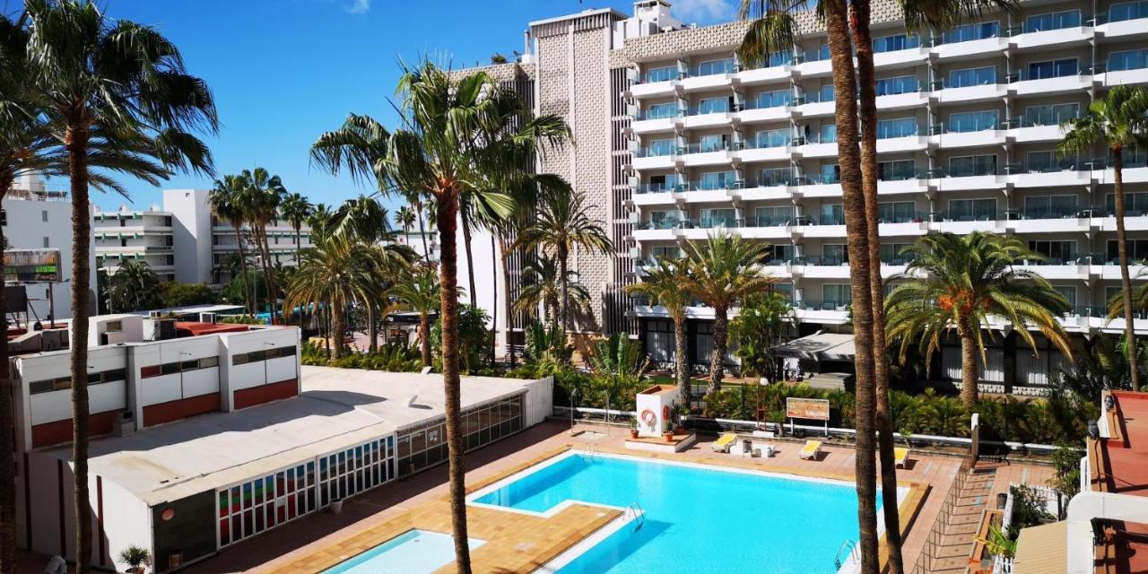 Top-Apartment, 4 Og, Seitlicher Meerblick, Mit 1 Schlafzimmer Im Herzen Von Playa Del Ingles , Gran Canaria 外观 照片