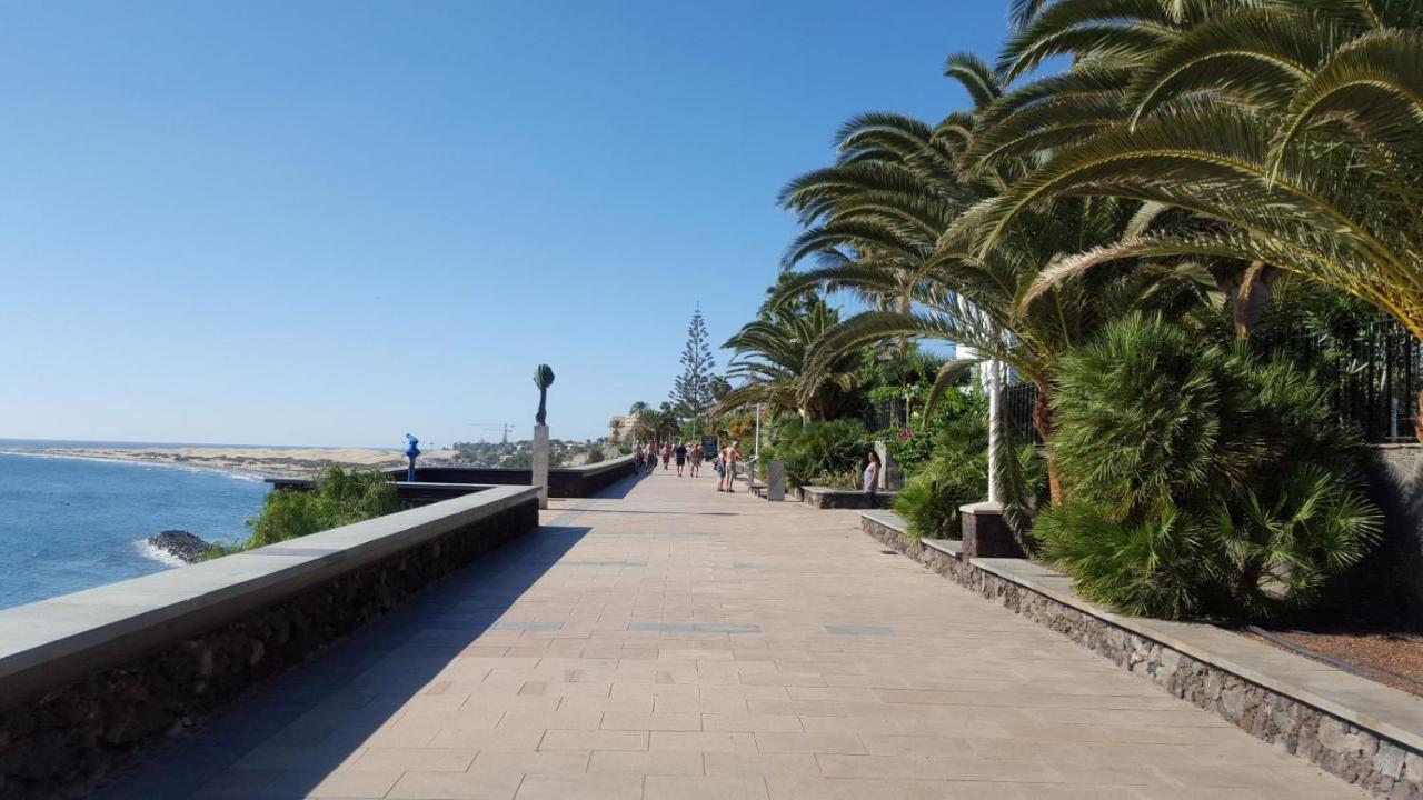Top-Apartment, 4 Og, Seitlicher Meerblick, Mit 1 Schlafzimmer Im Herzen Von Playa Del Ingles , Gran Canaria 外观 照片