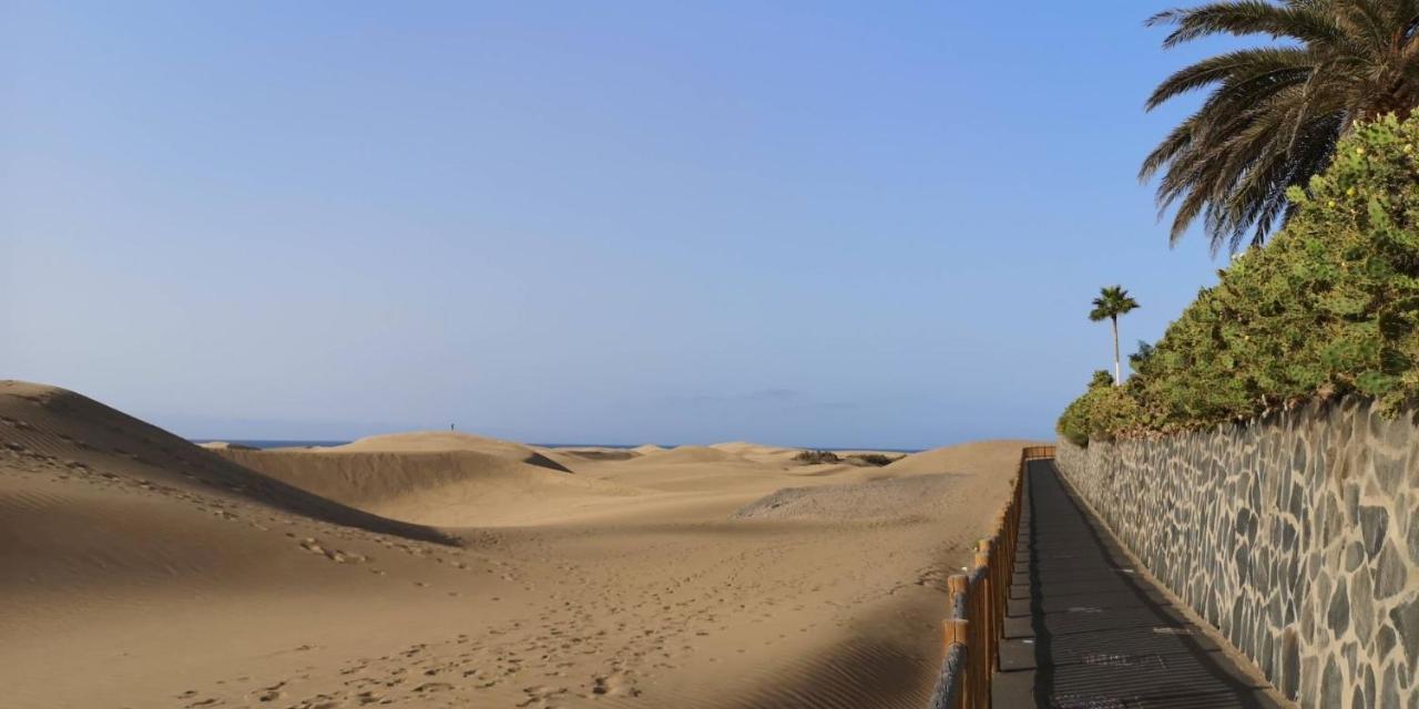 Top-Apartment, 4 Og, Seitlicher Meerblick, Mit 1 Schlafzimmer Im Herzen Von Playa Del Ingles , Gran Canaria 外观 照片
