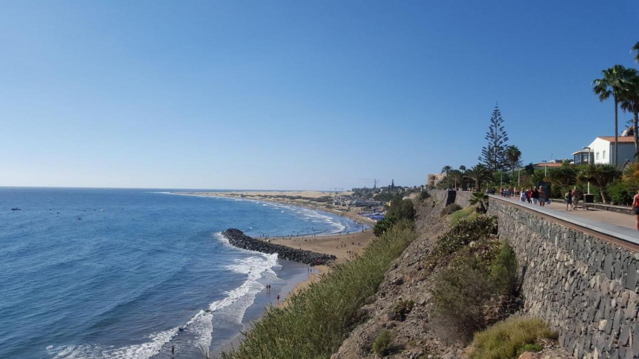 Top-Apartment, 4 Og, Seitlicher Meerblick, Mit 1 Schlafzimmer Im Herzen Von Playa Del Ingles , Gran Canaria 外观 照片