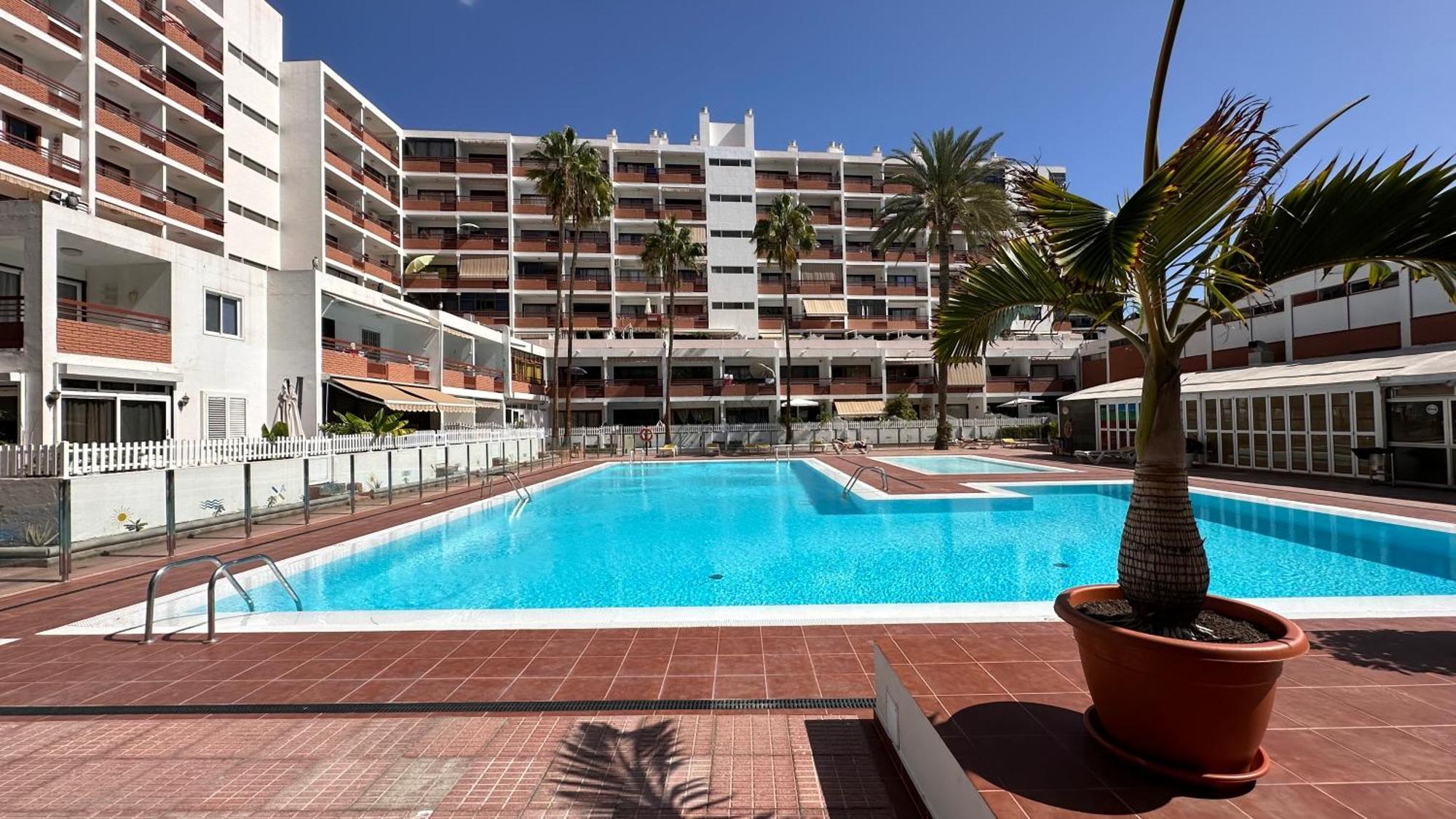 Top-Apartment, 4 Og, Seitlicher Meerblick, Mit 1 Schlafzimmer Im Herzen Von Playa Del Ingles , Gran Canaria 外观 照片