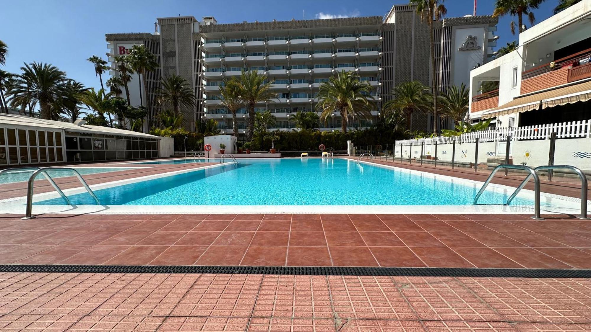 Top-Apartment, 4 Og, Seitlicher Meerblick, Mit 1 Schlafzimmer Im Herzen Von Playa Del Ingles , Gran Canaria 外观 照片